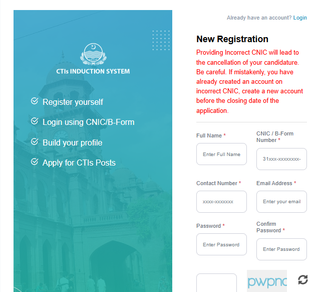 CTI Jobs 2025 Registration