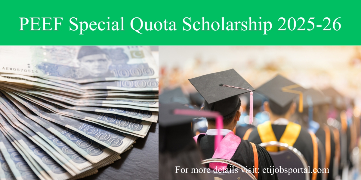 PEEF Scholarship Special Quota for Intermediate and Graduate students